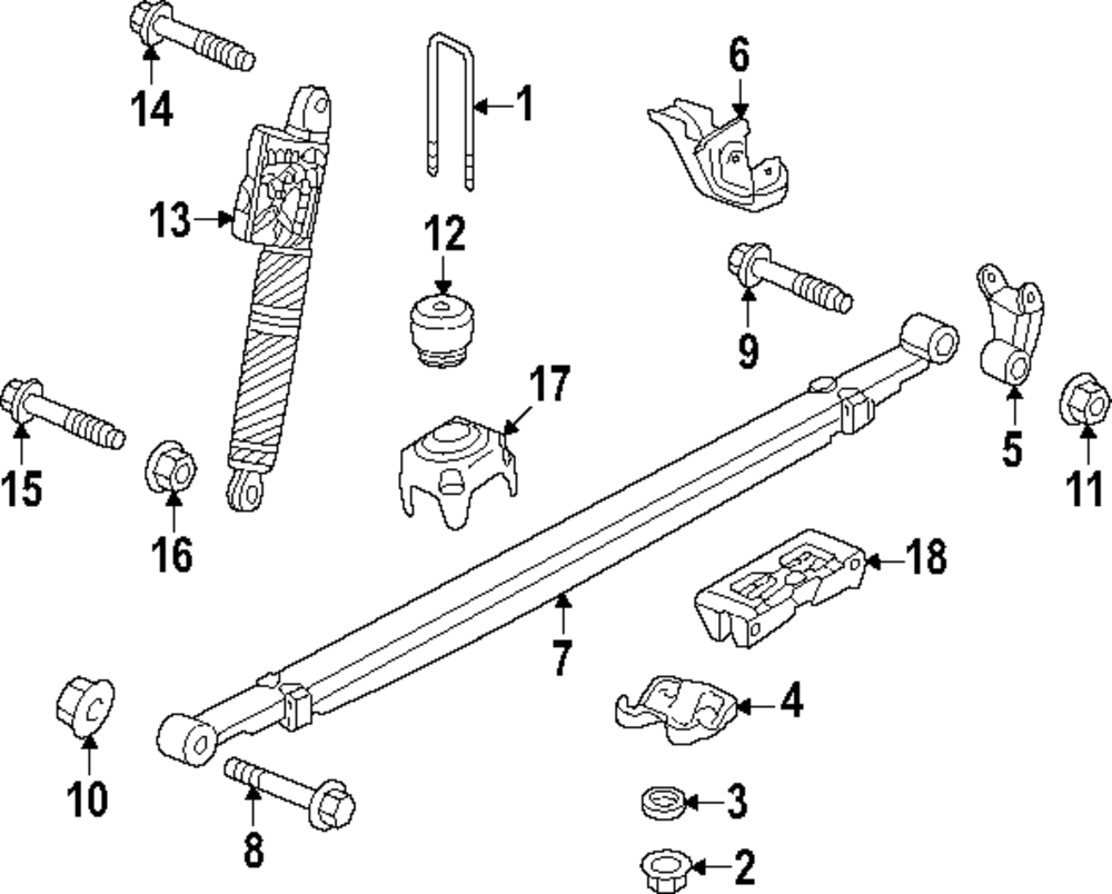F Spacer - GM (87844916)