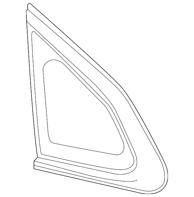 84362296 GM Driver Side Quarter Window GM Parts Store