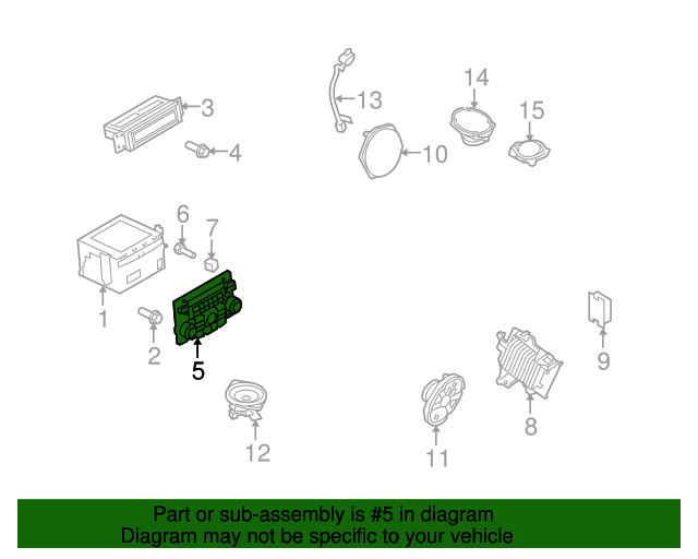 20102011 Ford Radio Module Interface 9E5Z18842A