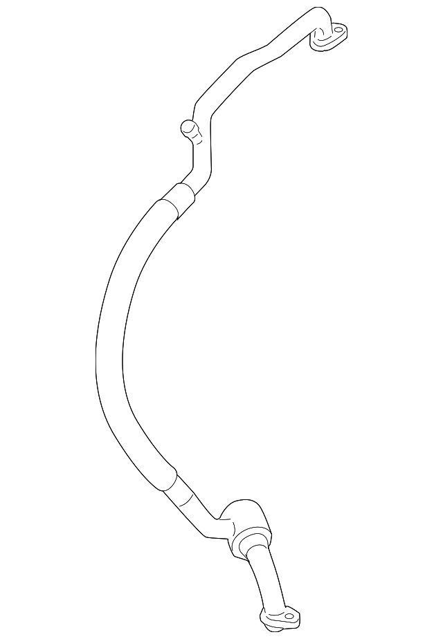 20072013 Nissan Altima AC Refrigiration Low Pressure Suction Hose Pipe