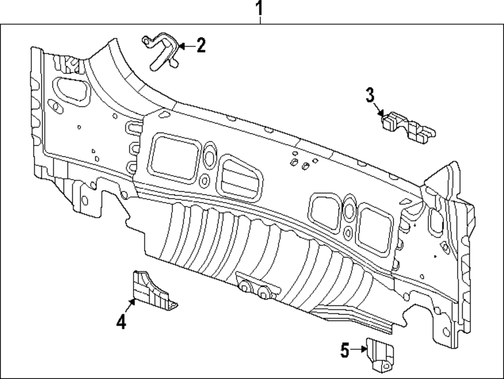 2024-2025 Buick Envista Rear Body Panel 60008682 GM | GMPartsDirect.com