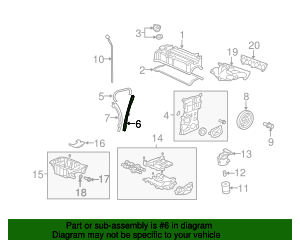 14540-RAA-A02 - Engine Timing Chain Guide 2007-2015 Acura ...