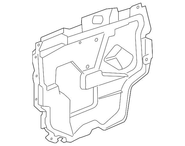 Deflector Assembly-Front S/D Wat - GM (25958440)