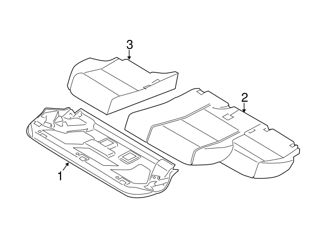 52207256749 - 2011-2017 BMW X3 Lower Cover (52-20-7-256-749) | BMW of ...