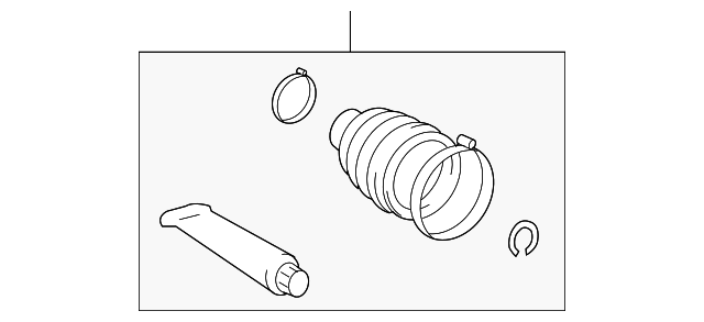 Inner Boot - Toyota (04437-0R040)