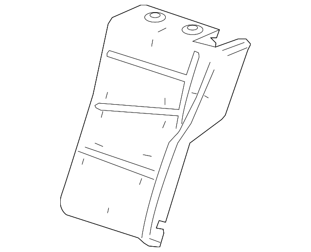 Rear Driver Side Seat Back Pad - GM (84091578)