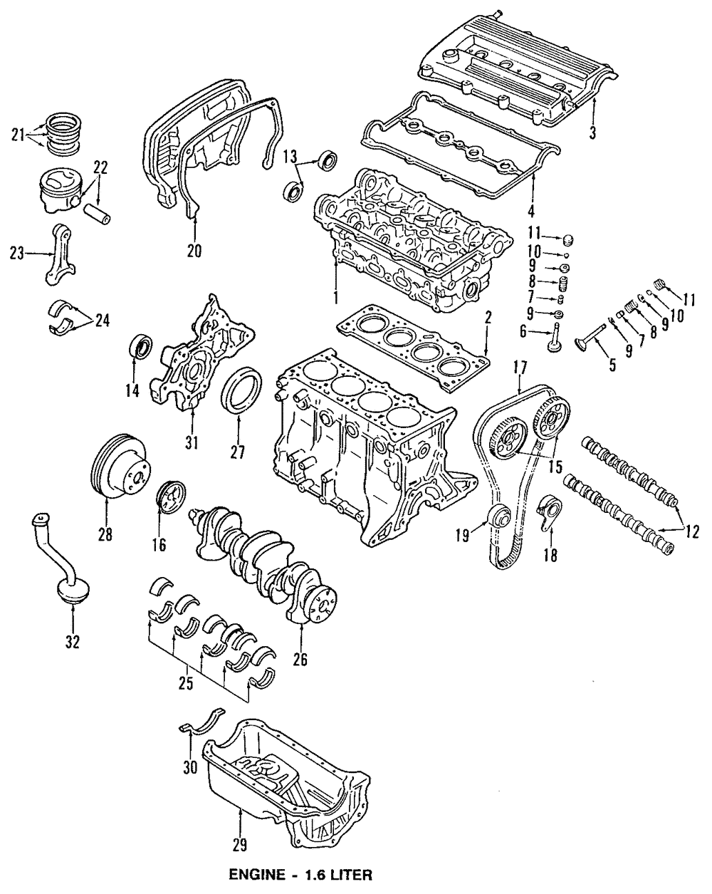 Piston Ring Set - Ford (E8GY-6149-A)