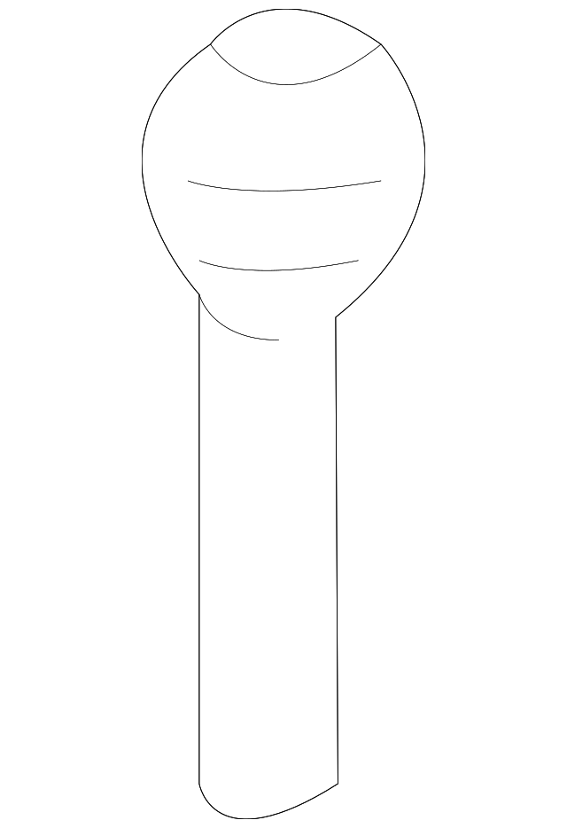 Door Lock Knob - GM (9813799)