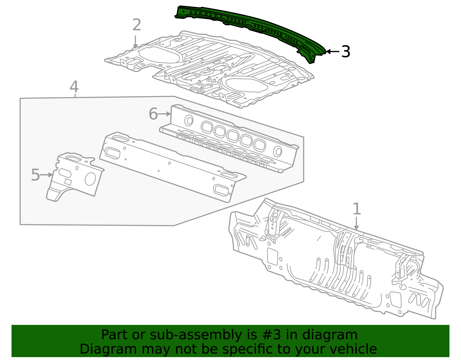 F Reinforcement - GM (84029597)