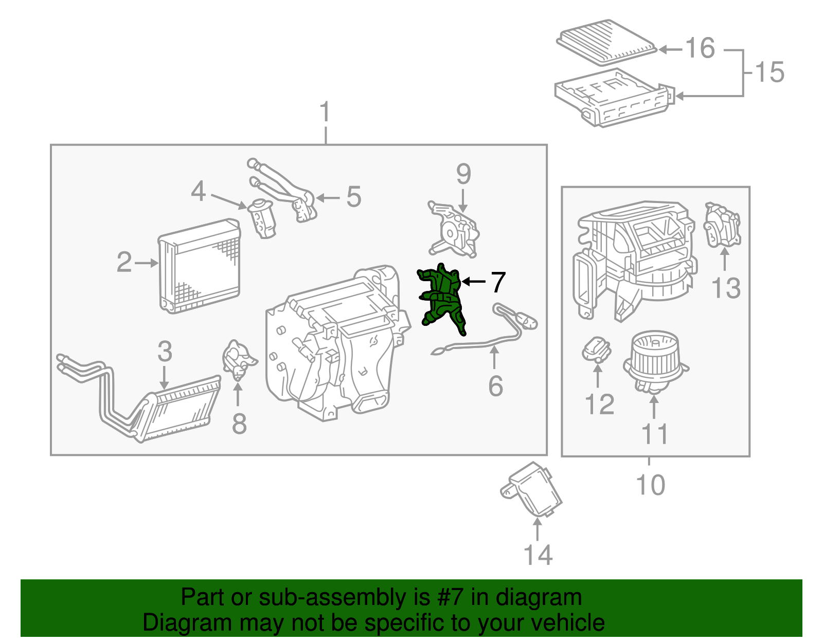 Servo Sub-Assembly - Toyota (87106-35180)