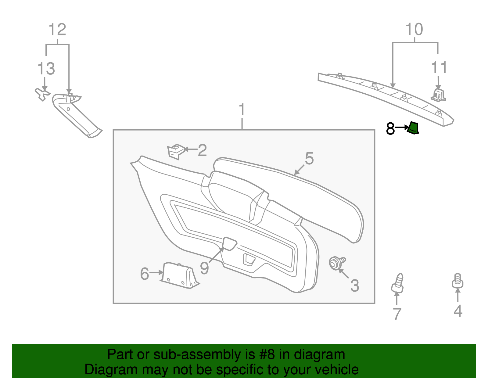 Multi-Purpose Nut - GM (94515248)