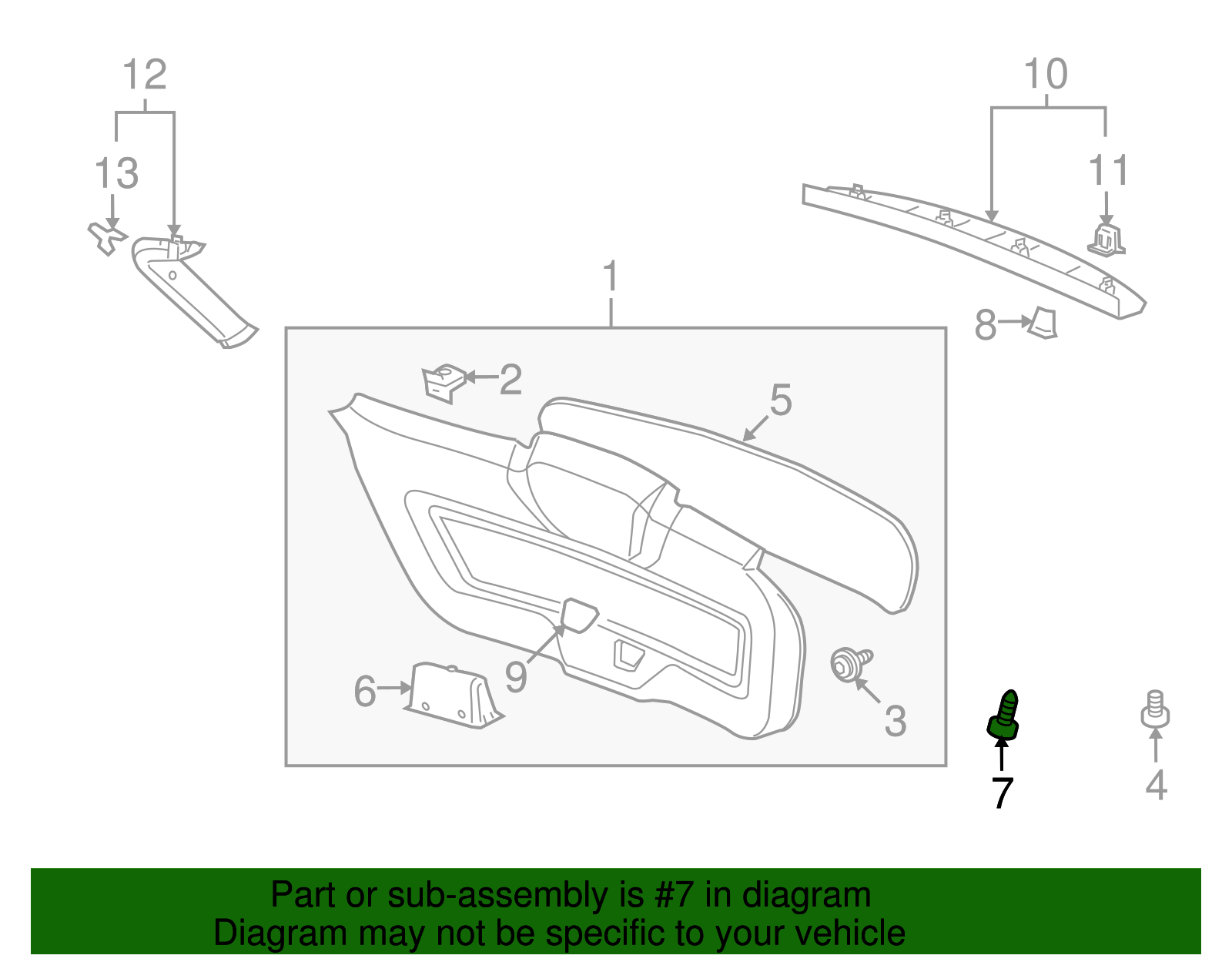 Multi-Purpose Bolt - GM (11505166)