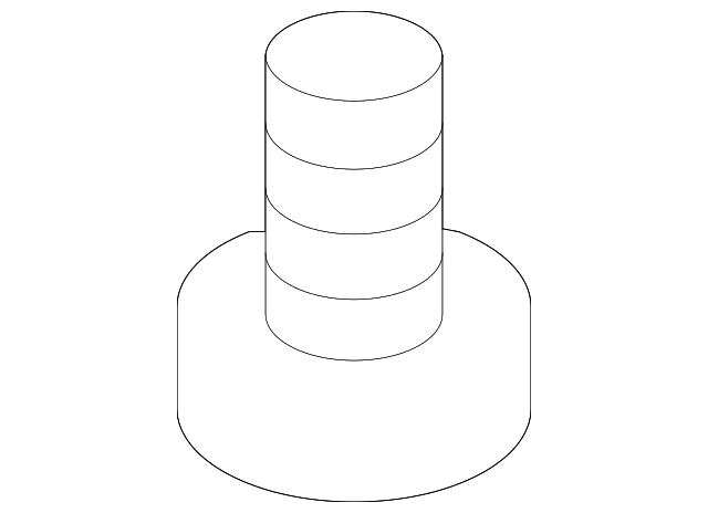 Retainer, L/Gate Tr (Push In) - GM (94530790)