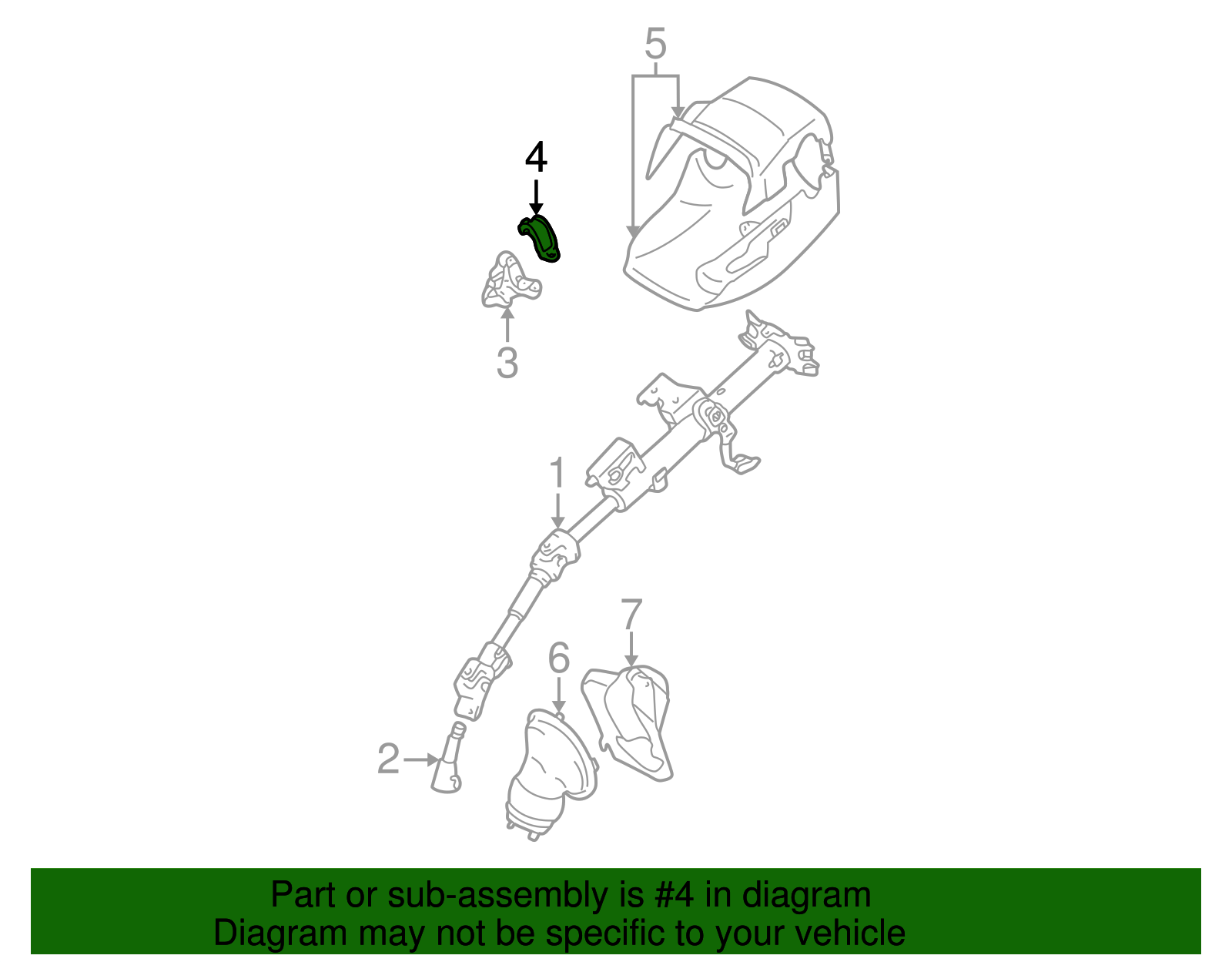 Upper Bracket Clamp - Scion (45271-16020)