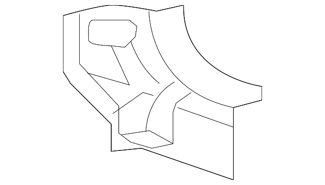 Sawa N。 66115-SWA-A00ZZ - 2007-2011 Honda CR-V - Stiffener R Rear