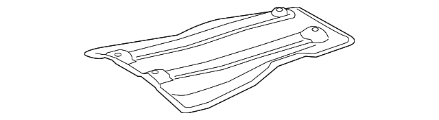 58327-0C091 - Heat Shield 2008-2022 Toyota Sequoia | Longo Toyota Parts