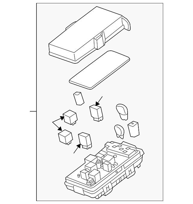 20822698 Engine Wiring Harness Junction Block 20082009 Pontiac G6