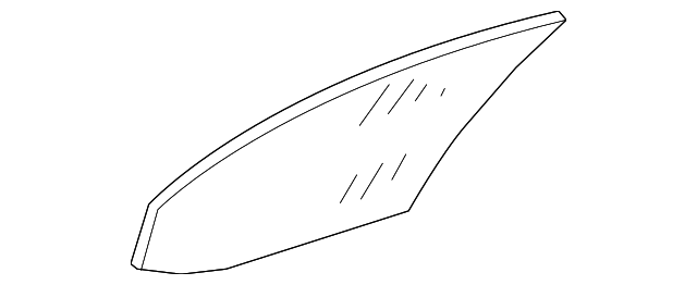 Driver Side Front Door Window - GM (97247739)