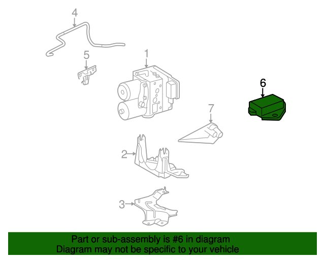 20072011 Toyota Camry Suspension Yaw Sensor 8918033060 Toyota Parts