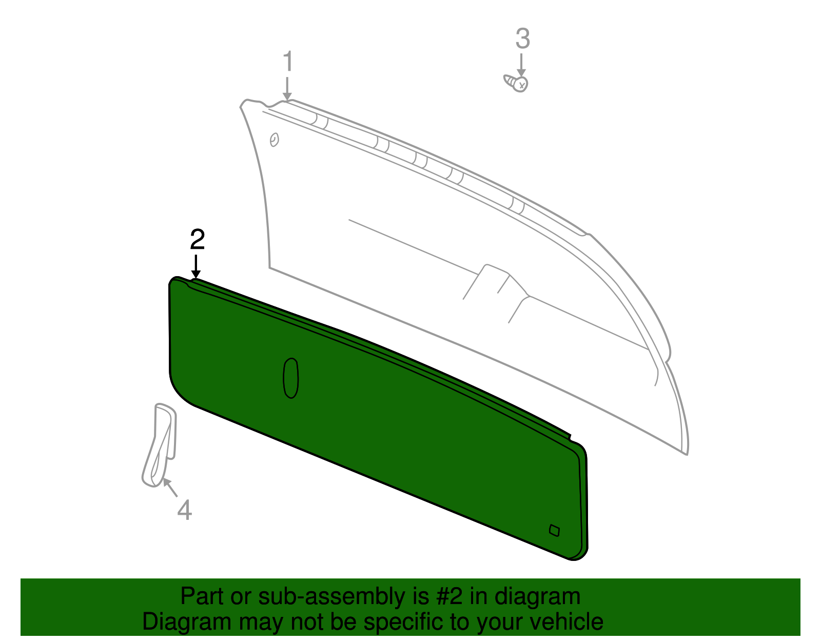 Lower Panel - GM (88892912)