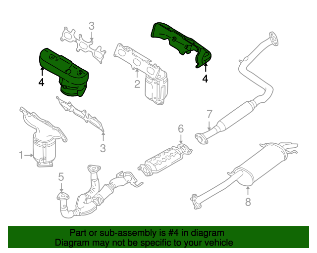 20002002 Mazda 626 Heat Shield KLS213390A