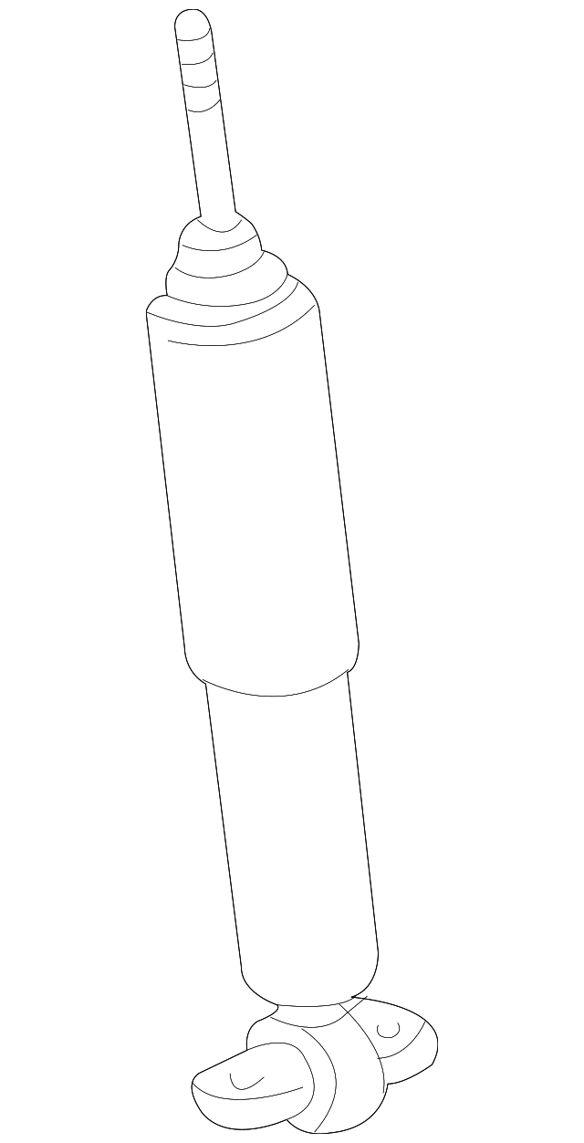 Suspension Shock Absorber - GM (89040416)