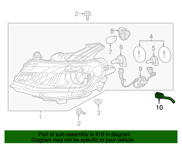 20162017 Chevrolet Camaro F Harness 84175326