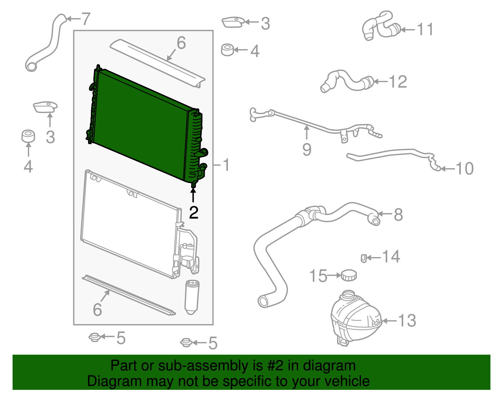 Radiator Assembly - GM (09128553)