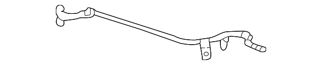 Pipe, Throttle Bdy Heater Otlt - GM (09129004)