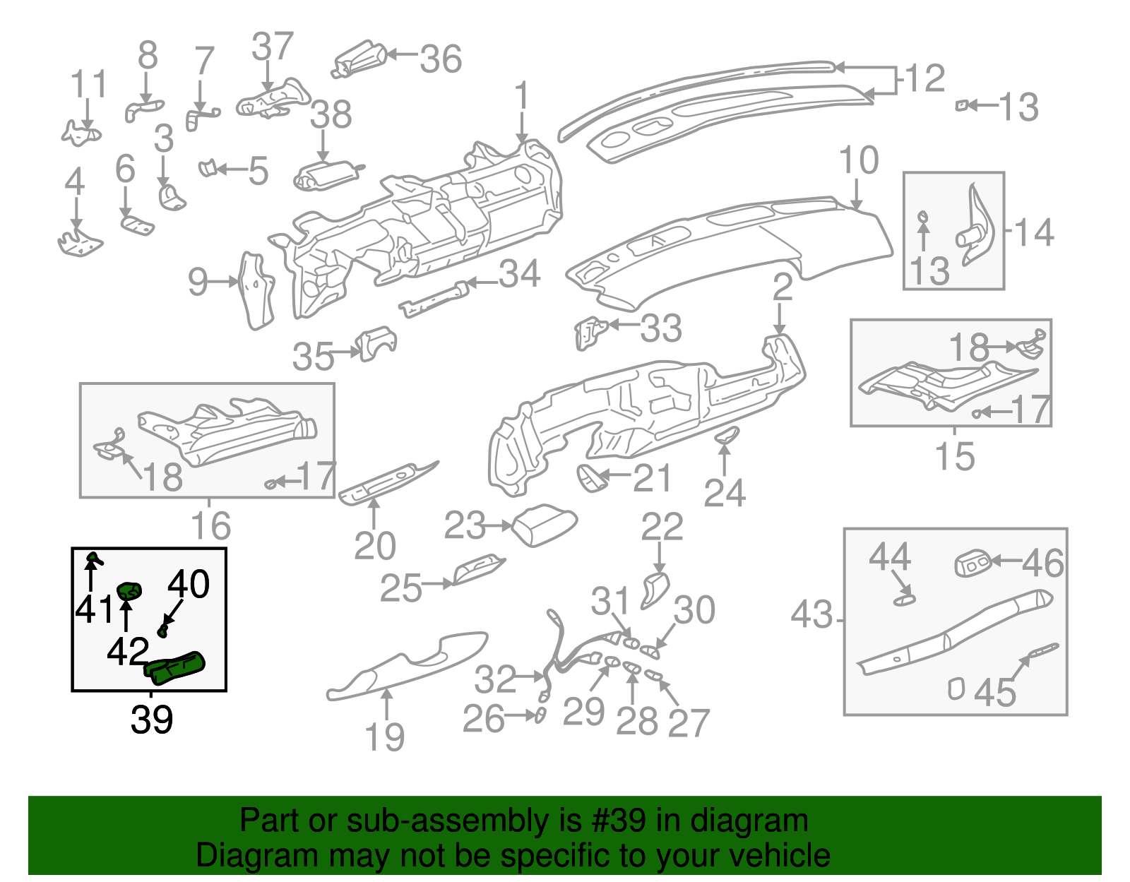 Accessory Panel - GM (25697981)