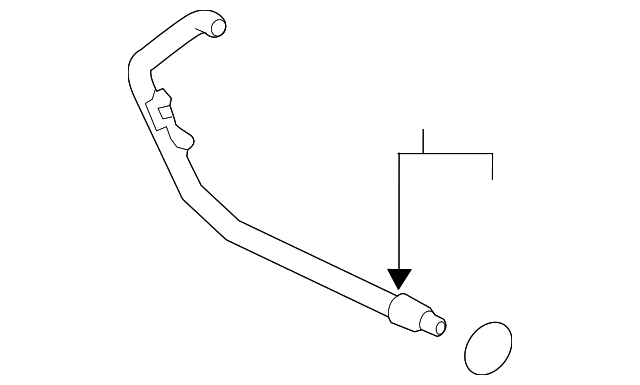 Water Feed Tube - Ford (GJ5Z-8A520-A)
