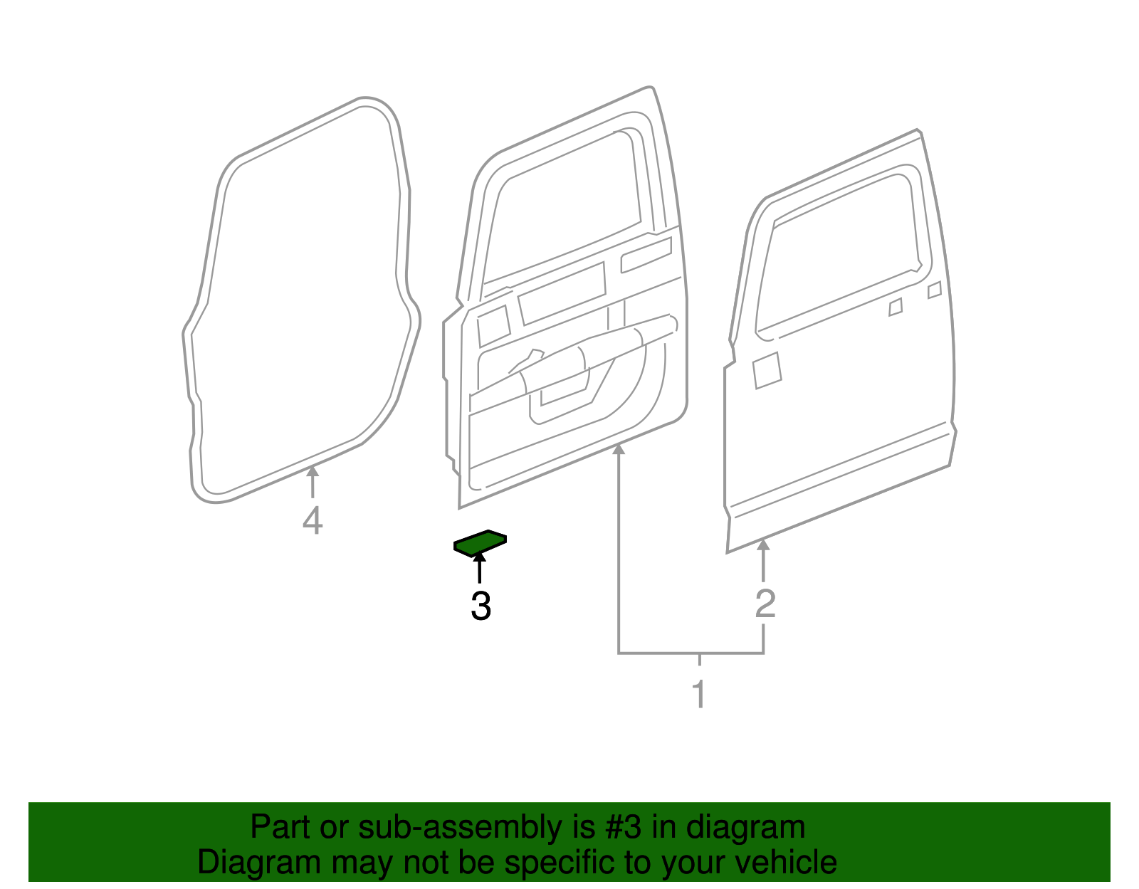 Door Drain Hole Plug - GM (15807100)