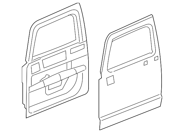 Door Assembly-Front Side - GM (25948292)