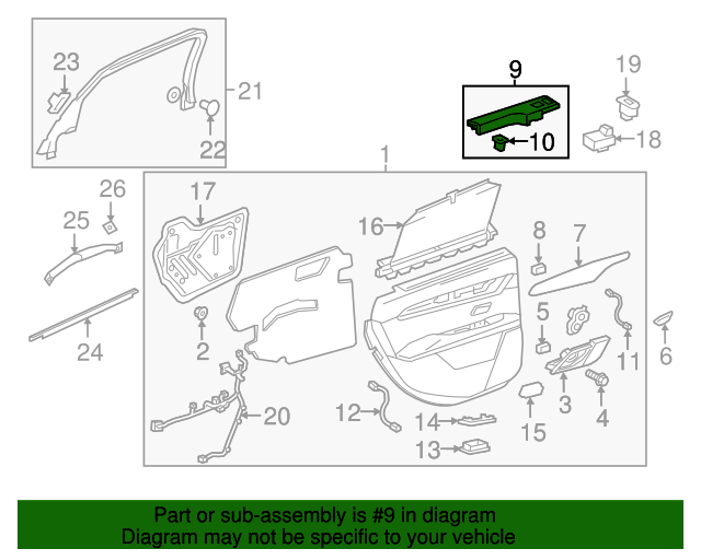 Genuine GM Cover 13599547