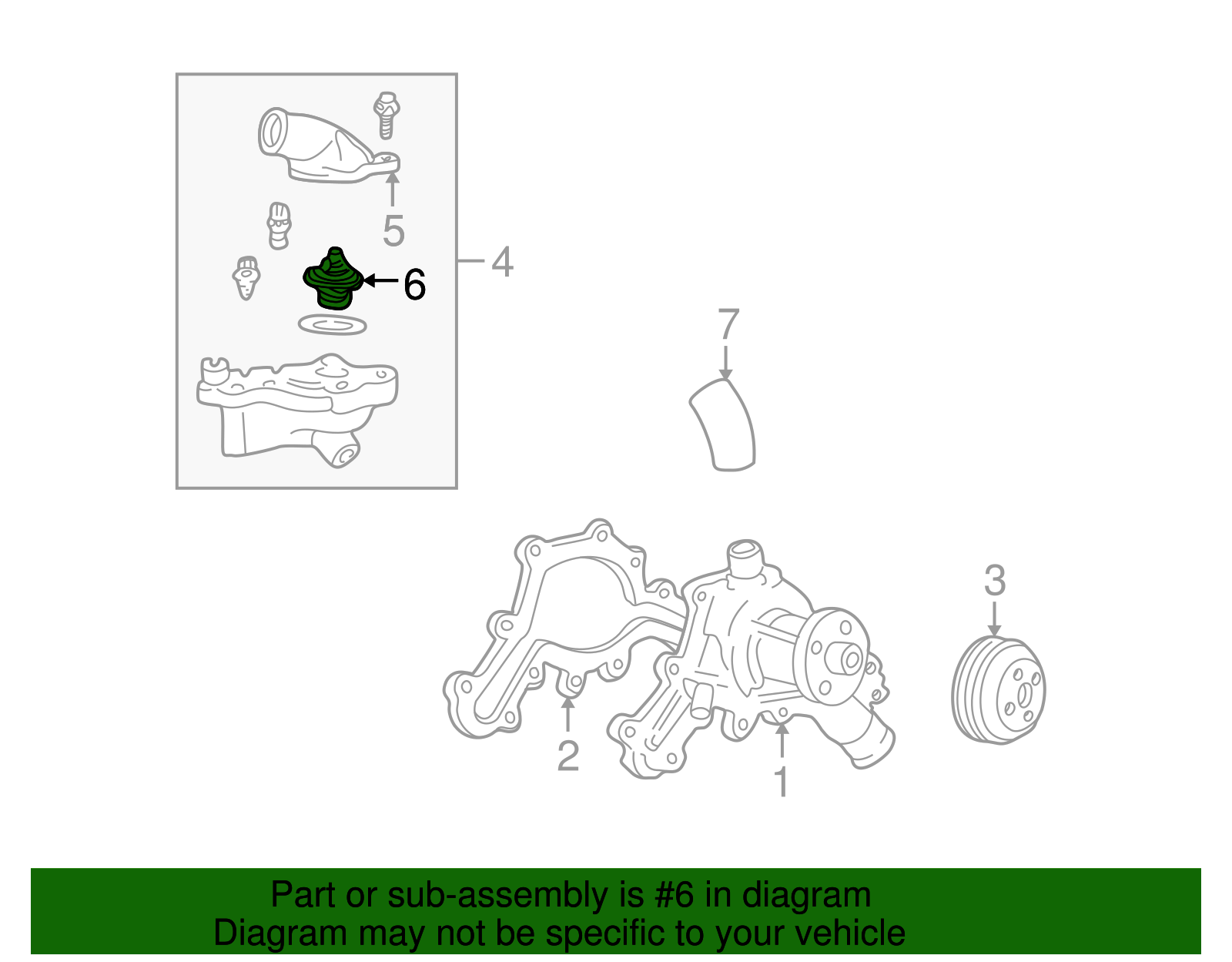 Thermostat - Ford (YU3Z-8575-AA)
