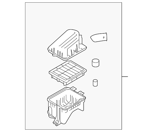 Air Cleaner - GM (96859246)