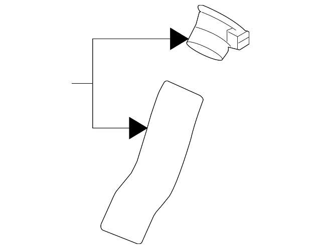 Air Cleaner Duct Hose to Air Injection Pipe - GM (96850956)