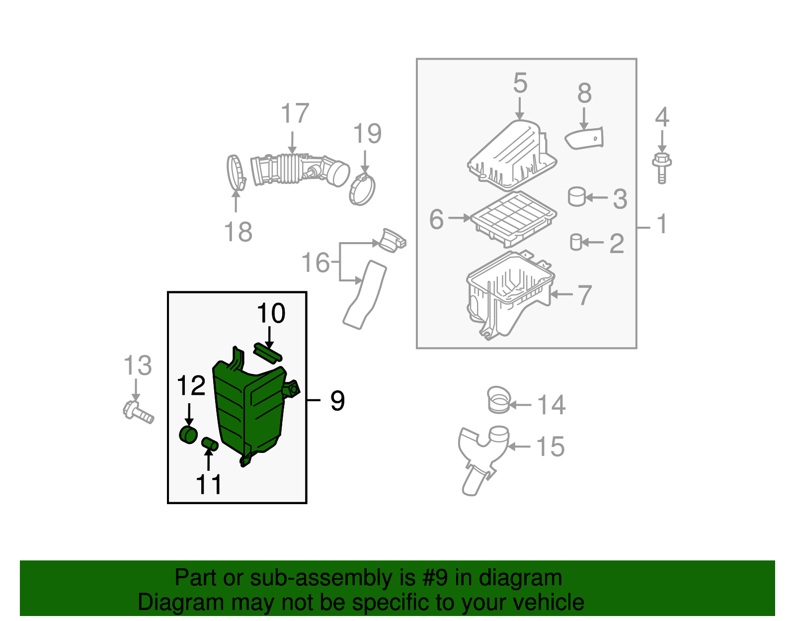 Air Cleaner Resonator - GM (96850902)