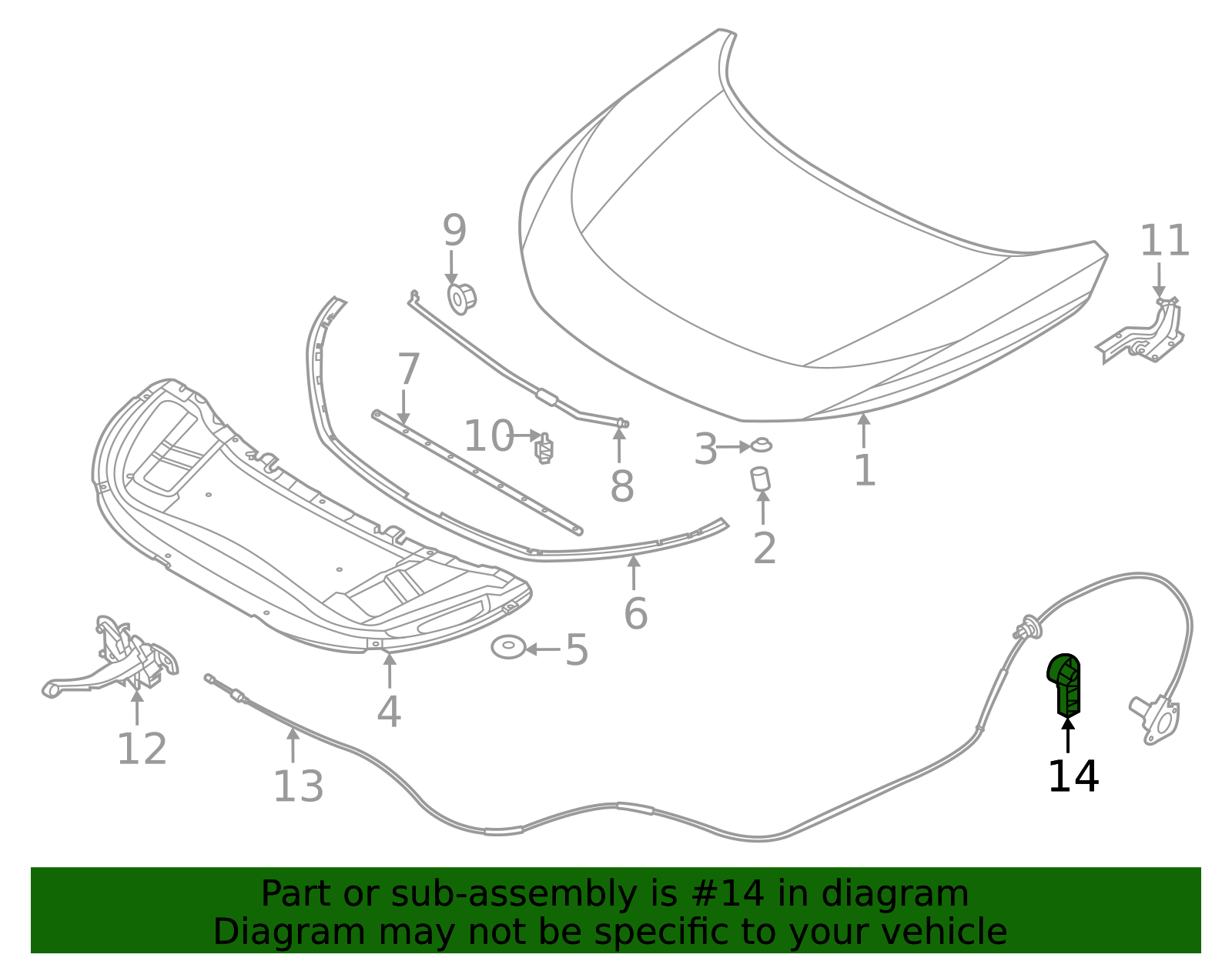 10] Clutch Ninja ZX-14R 2013(ZX1400EDF) - Kawasaki純正部品