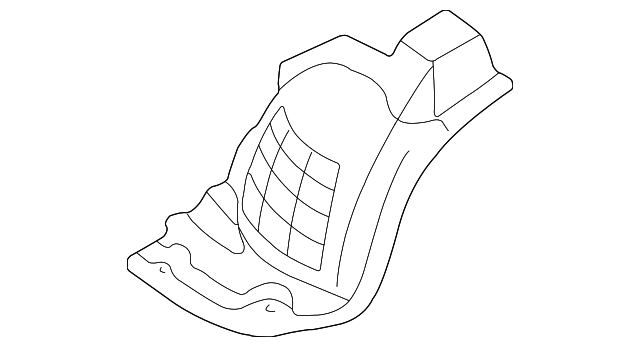 Genuine Nissan Side Cover Retainer 85284-0W000