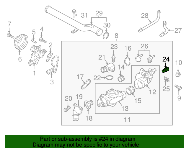 392203C010 Temp Sensor 20112018 Kia Kia.Parts Store