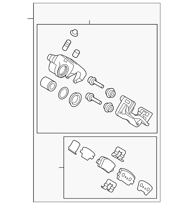 20162020 Kia Sorento Caliper Assembly 58230C6600