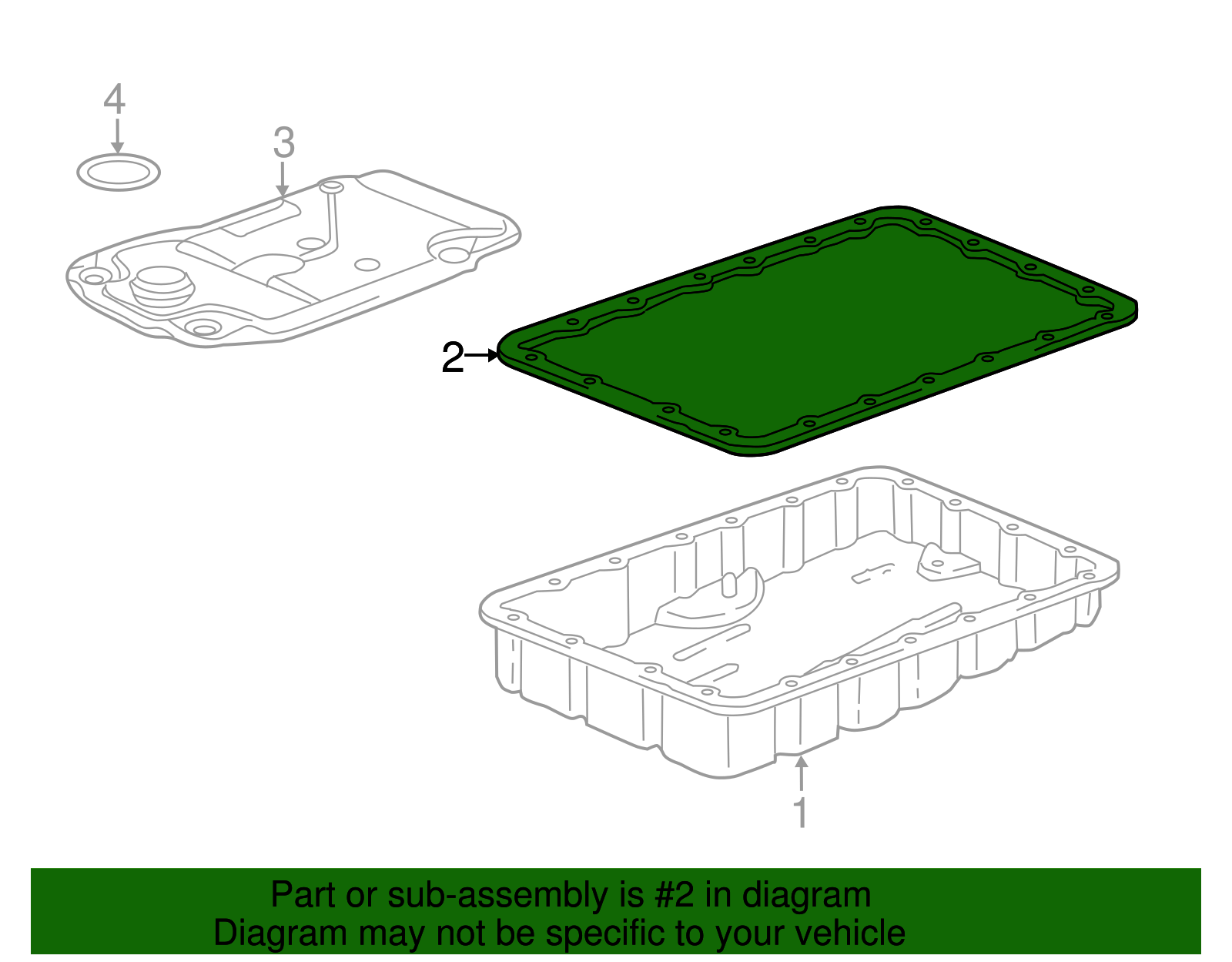 Pan Gasket - Scion (SU003-03624)