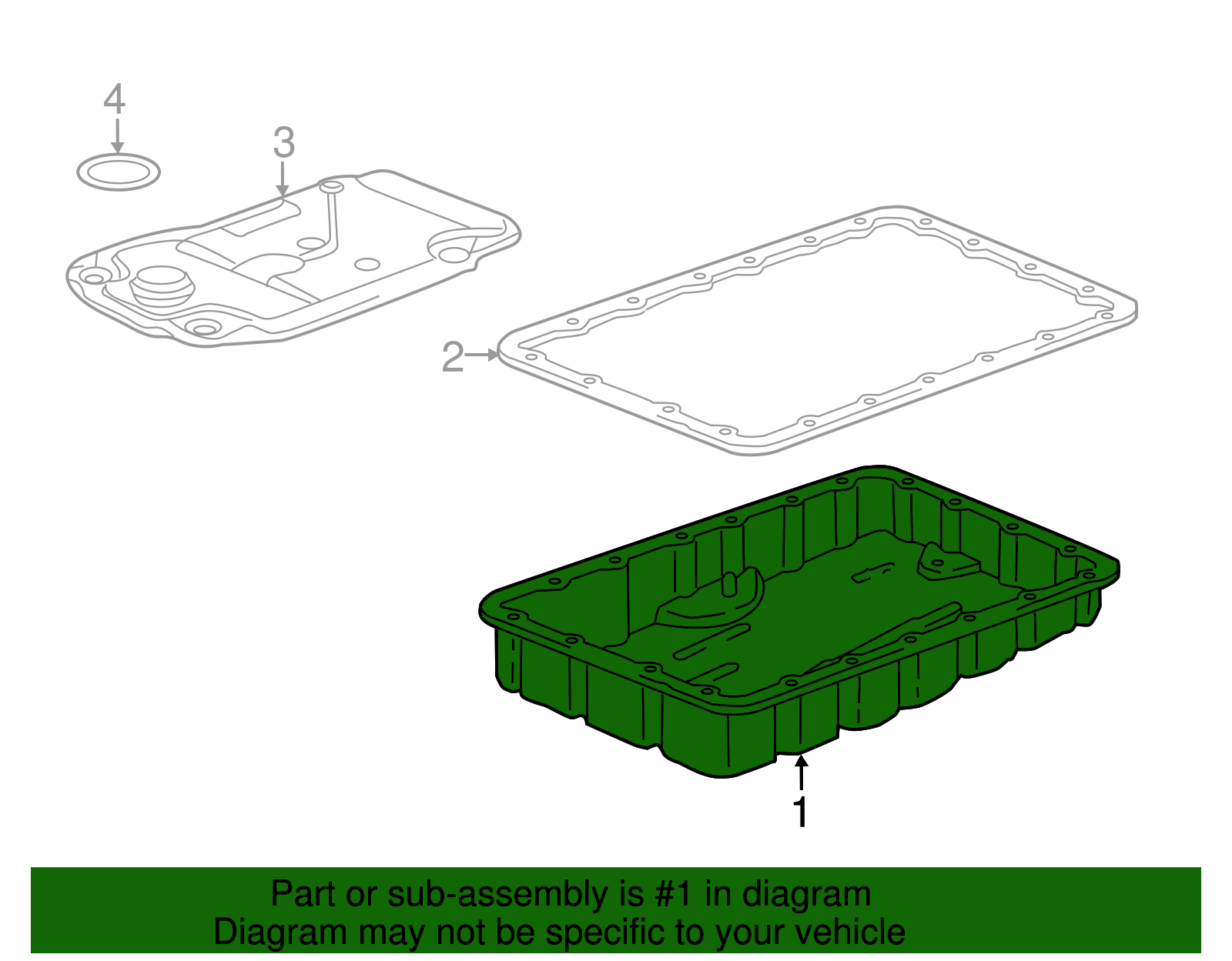Transmission Oil Pan - Scion (SU003-03667)