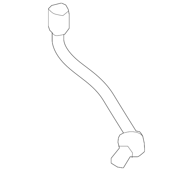 20132022 GM Air Conditioning Evaporator Module Drain Hose 42421348