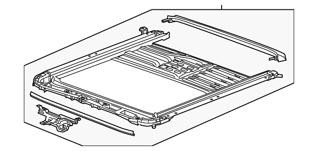 Sunroof Housing - GM (84458211)