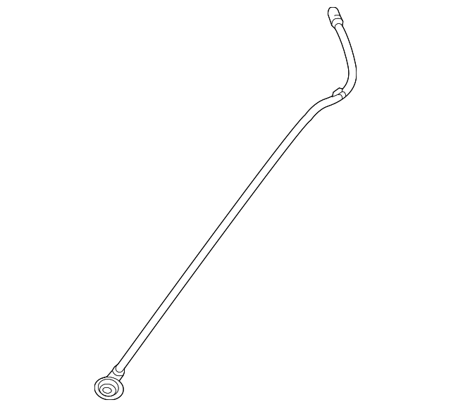 20142020 GM Driver Side Sunroof Housing Front Drain Hose 20973103