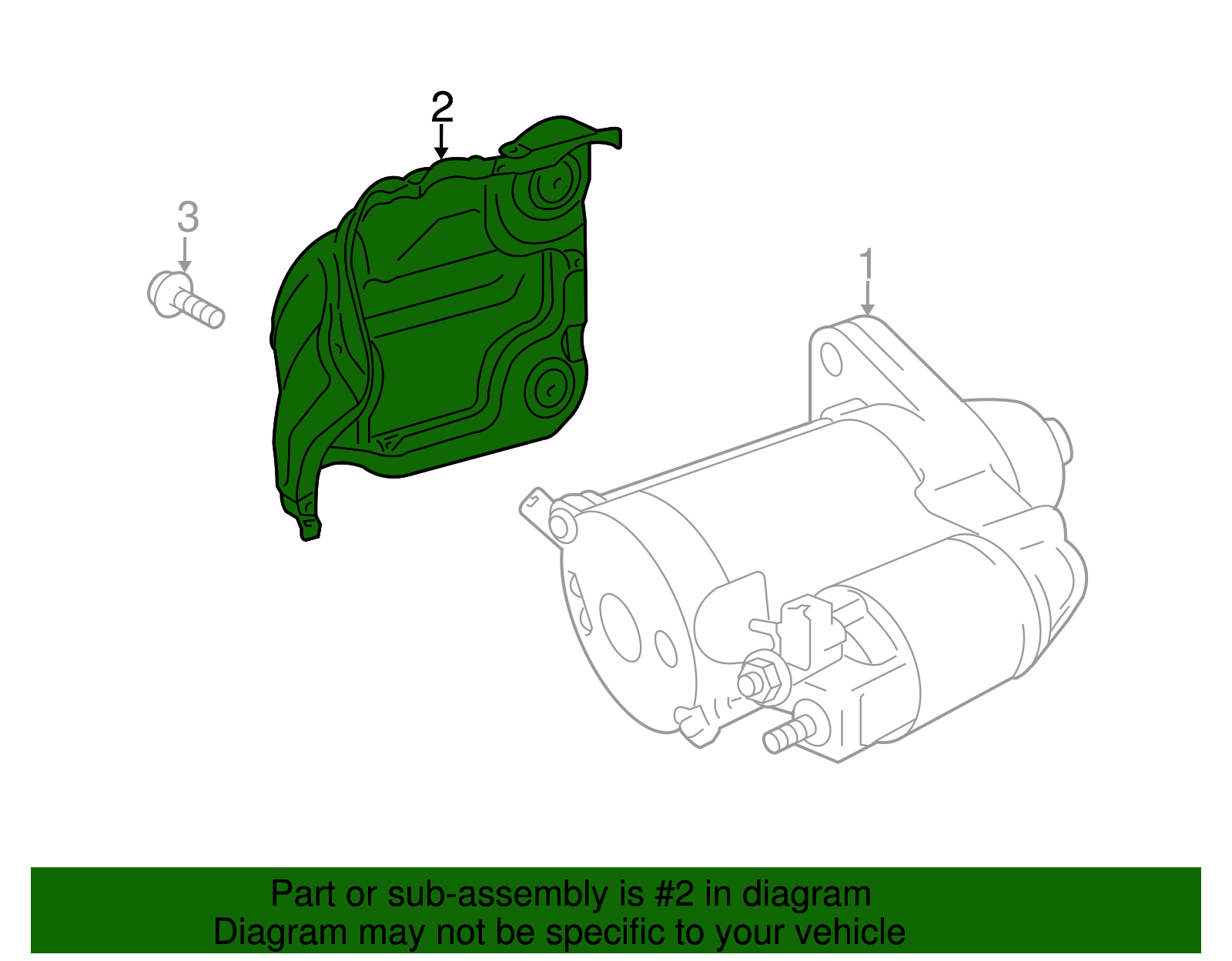 Starter Cover - Toyota (28192-0S030)