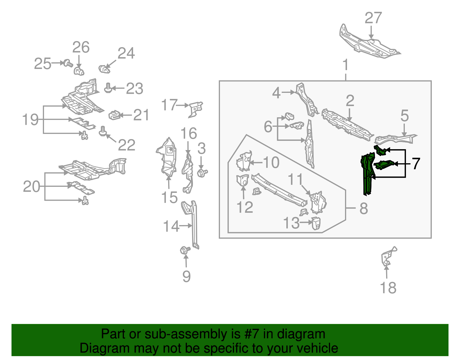 Side Support - Toyota (53203-47900)