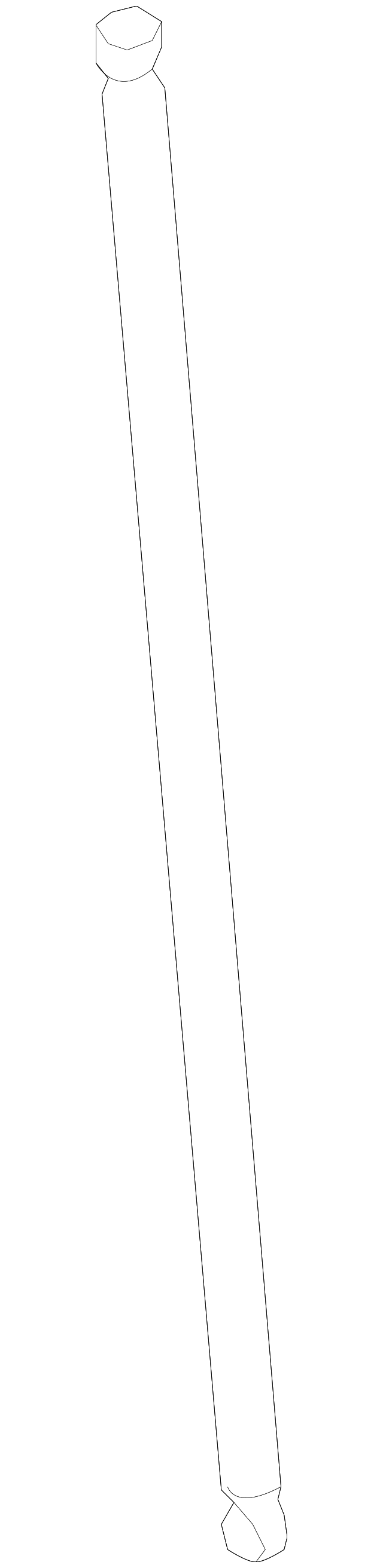 20092017 Chevrolet Traverse Liftgate Actuator Rod 20812018 GM